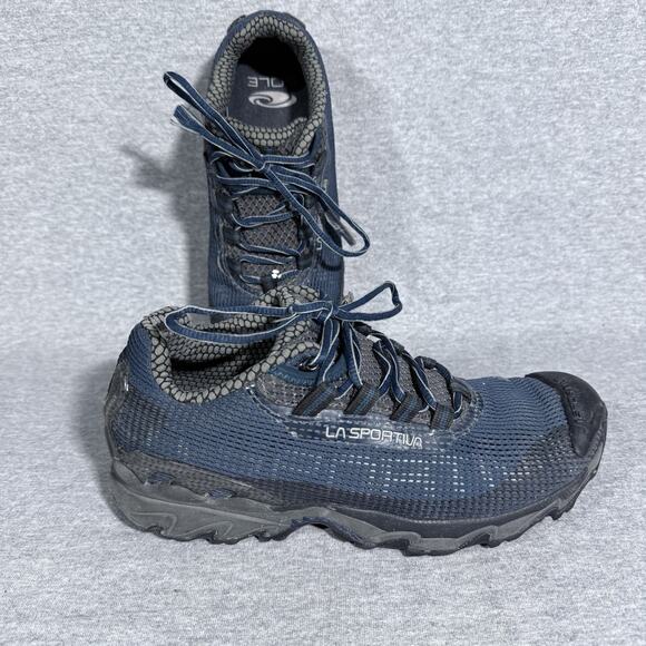 La Sportiva Wildcat Men\'s Trail Running Shoes, Carbon/Opal, Size US 8.5/EU 41 main image 9